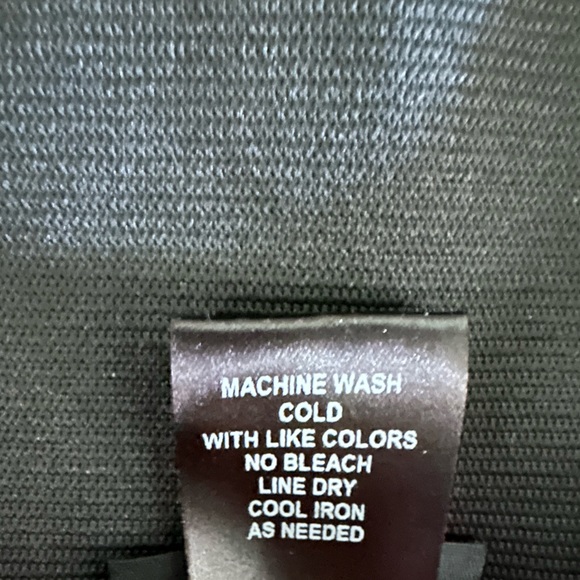 Alloy Apparel size small black pants. Faux leather front. Elastic waist NWOT - Picture 5 of 5